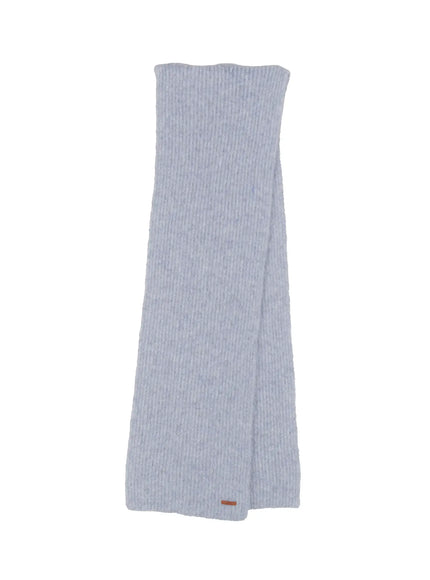 cozy-ribbed-scarf-co524 / Light blue