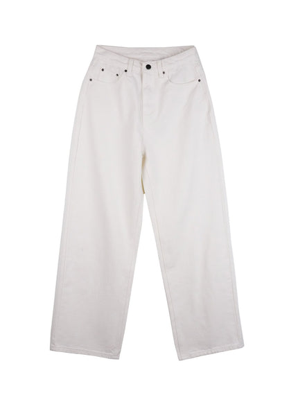 stylish-wide-leg-trousers-on418 / White