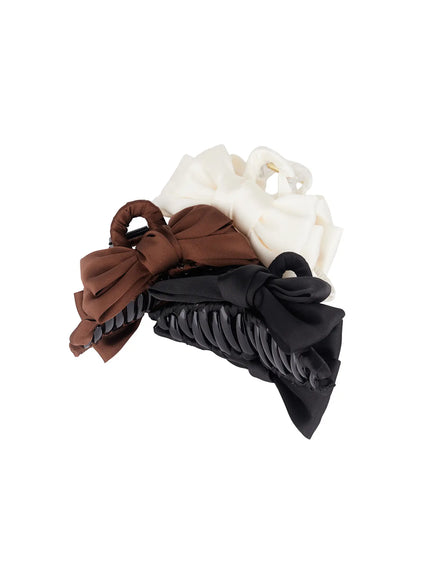 Double Bow Claw Clip F502