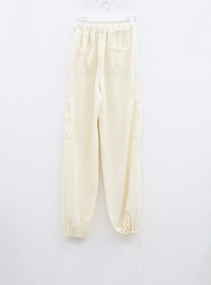 Drawstring Pocket Track Pants BF316