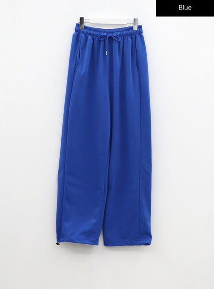 Color Wide Leg Sweatpants CM310