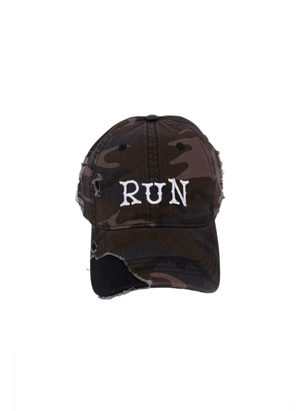 Vintage Camo Embroirdered Cap CM520