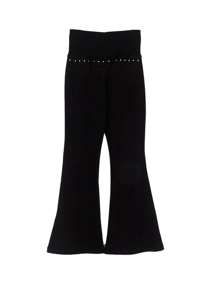 angelic-studded-bootcut-leggings-cm517