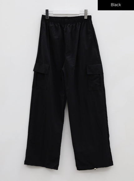 Loose Fit String Cargo Pants CG01