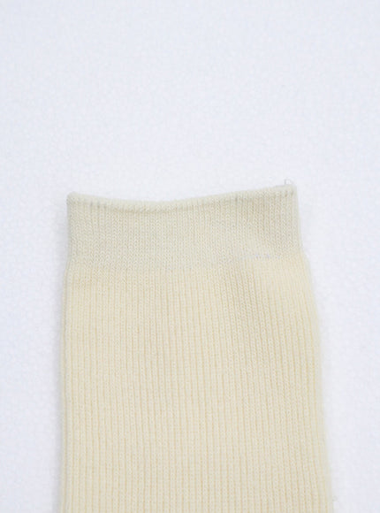 Ribbed Knit Socks OJ331