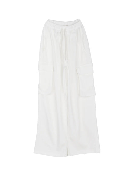 Relaxed Fit Cargo Sweatpants CO513