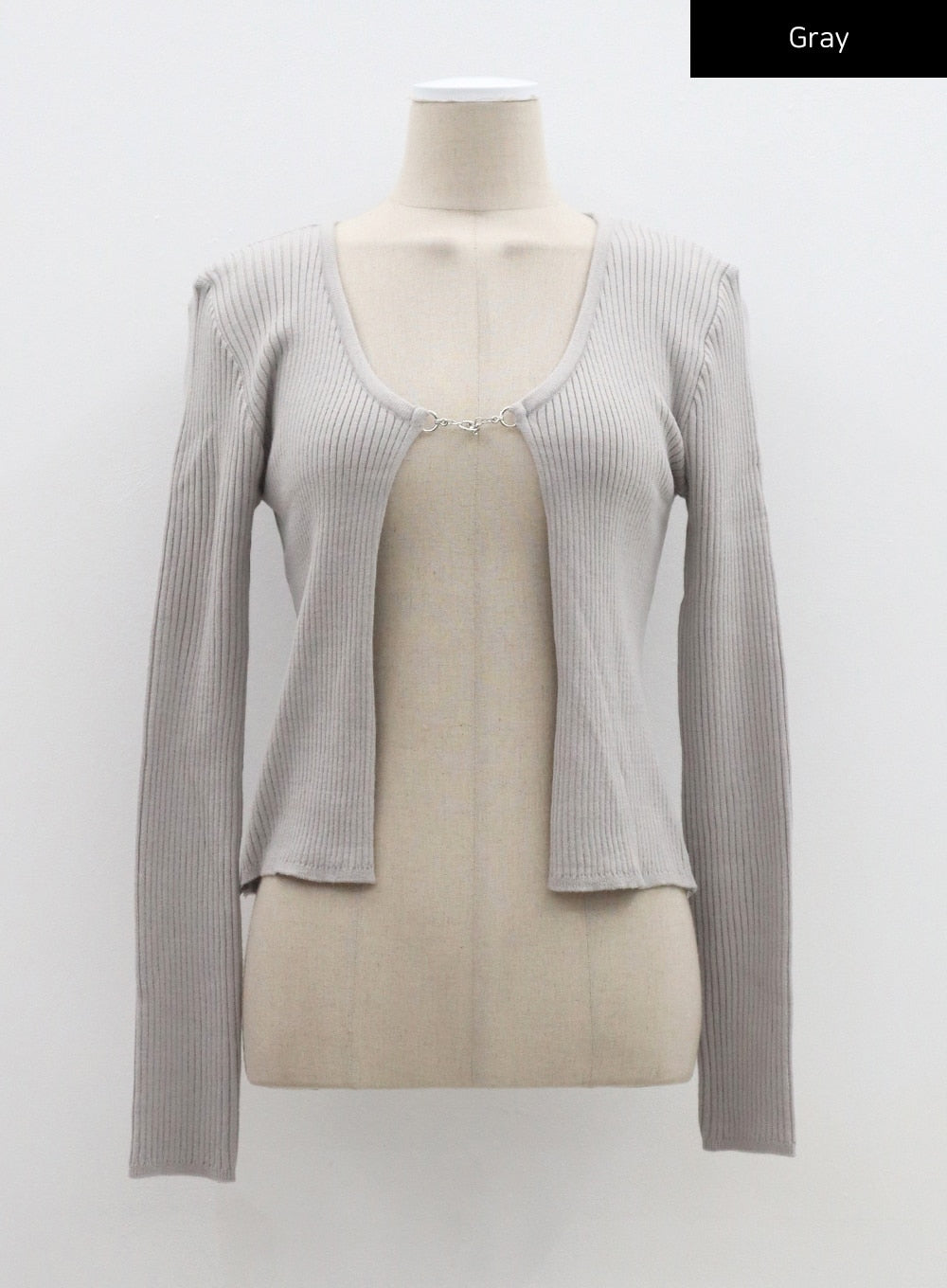 Ribbed Knit Cardigan CM303