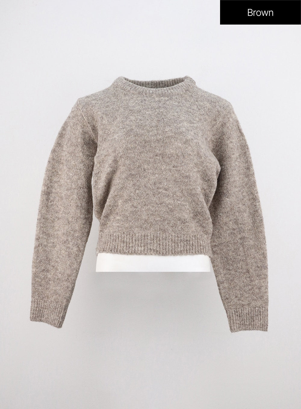 cozy-knit-sweater-oo312 / Brown