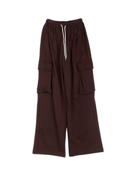 Relaxed Fit Cargo Sweatpants CO513