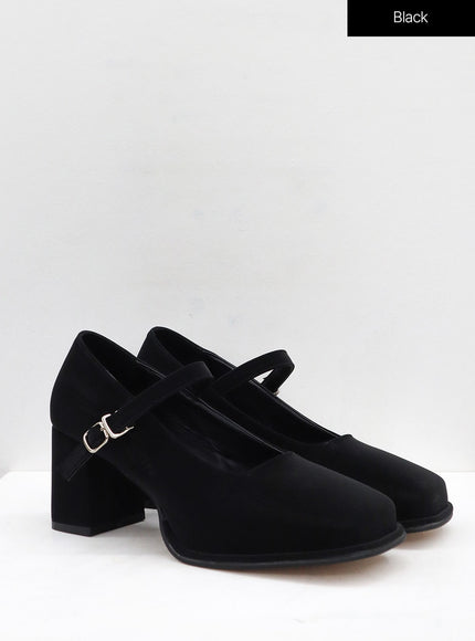 Mary Jane Square Toe Shoes OS22
