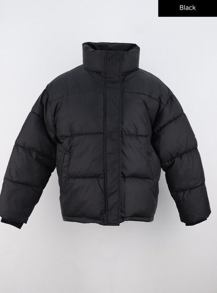 zip-up-stand-collar-puffer-jacket-co319