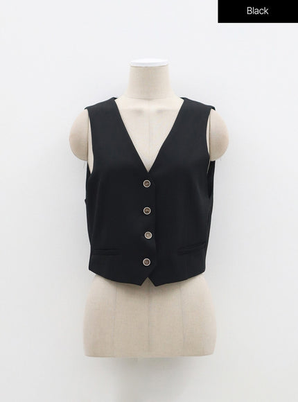 Button Vest BF315