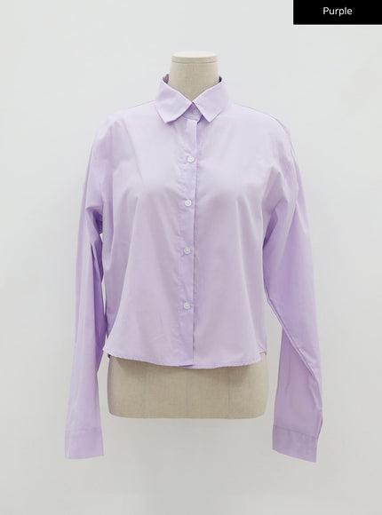 Everyday Summer Cropped Shirt BU1