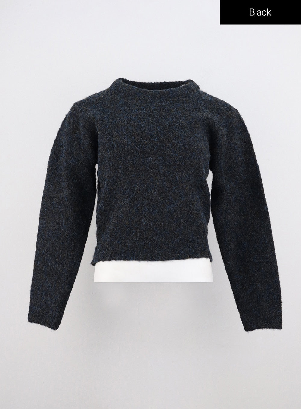 cozy-knit-sweater-oo312 / Black