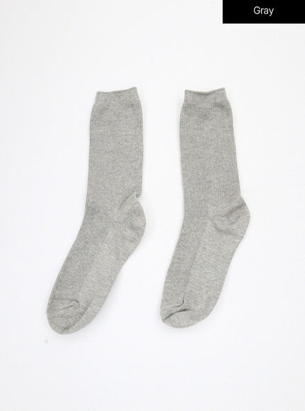 Ribbed Knit Socks OJ331