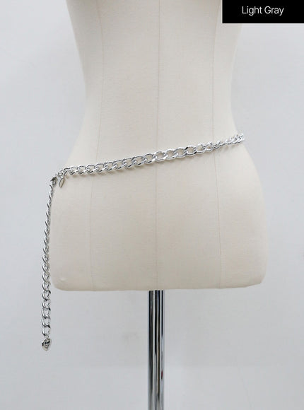 Heart And Padlock Chain Belt BD23