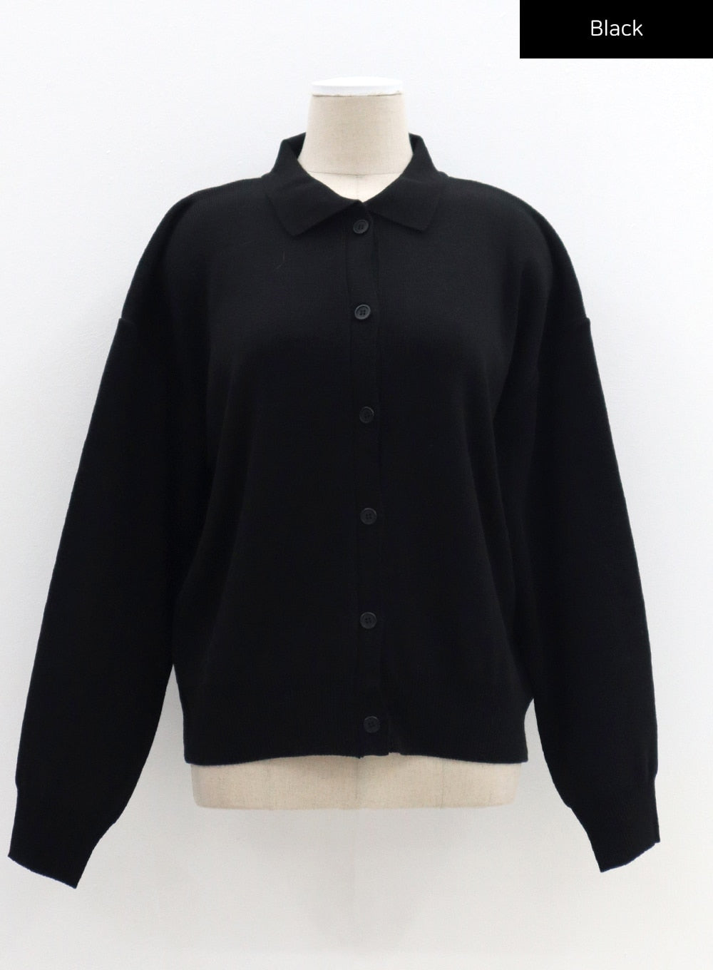 Button Collar Cardigan CM315