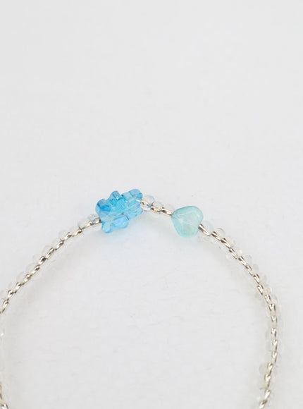 Heart And Bear Bracelet BY303