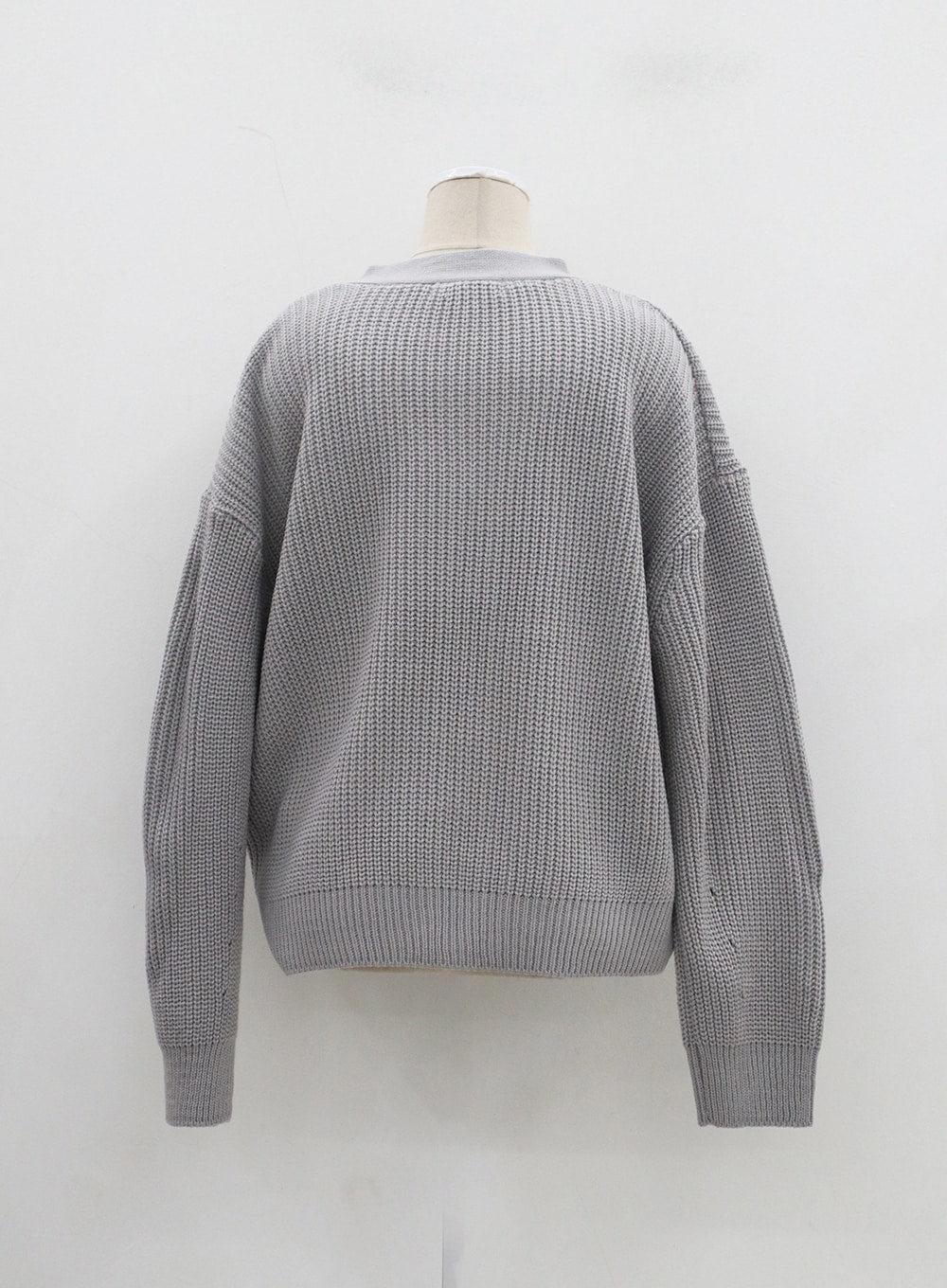 Oversized Knit Button Cardigan BJ331