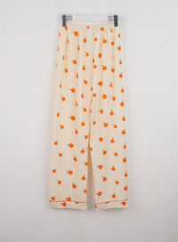 apricot-pattern-pajama-set-ig313