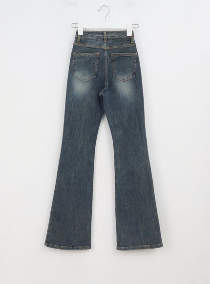 Dark Wash Bootcut Jeans BA320