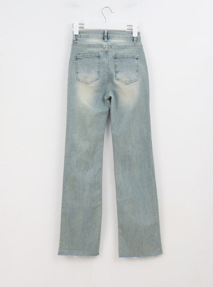 High Waist Bootcut Jeans BA320