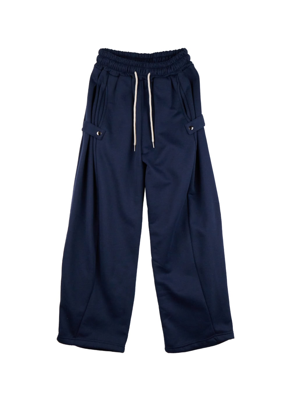 chic-button-detail-sweatpants-od412 / Dark blue