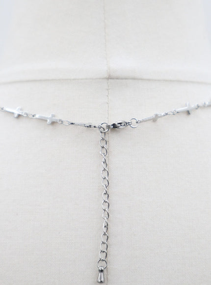 Cross Choker Necklace BM317