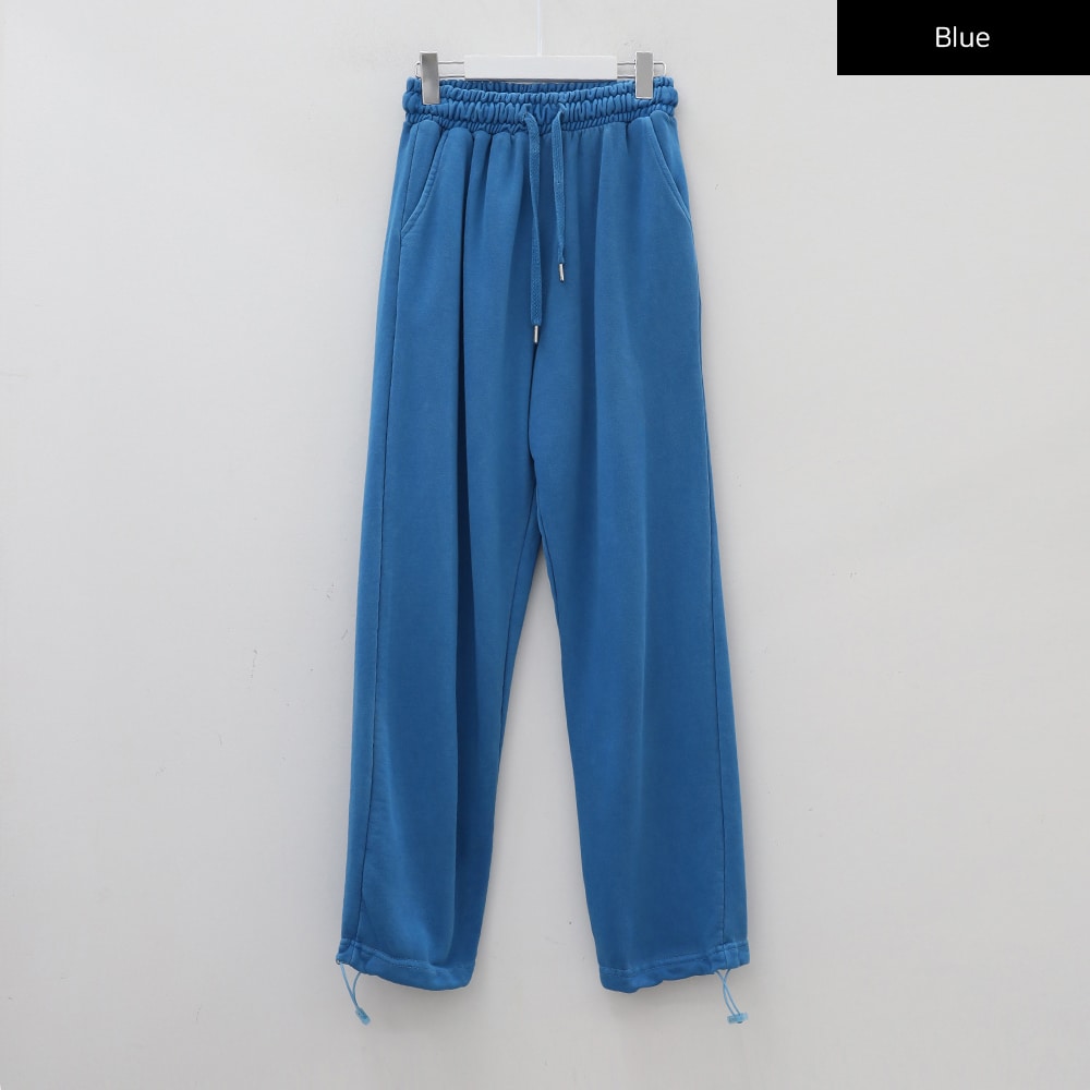 Drawstring Waist Banded Sweat Pants CAO13