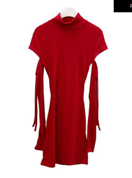 Slim Cut-Out Mini Dress C2001