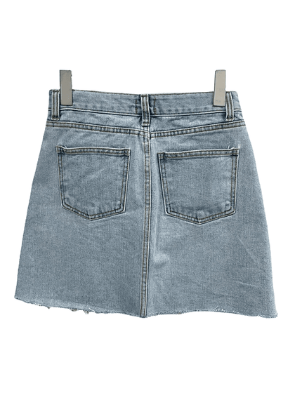 Denim Mini Skirt J28