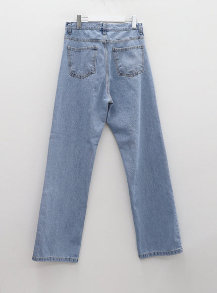 Torn Wide Leg Jeans CM18