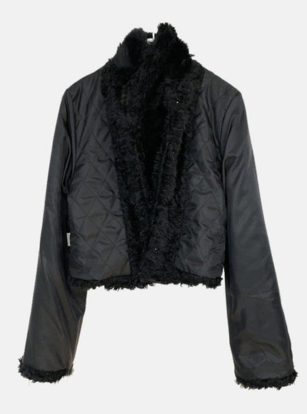 Faux Fur Cropped Jacket J6