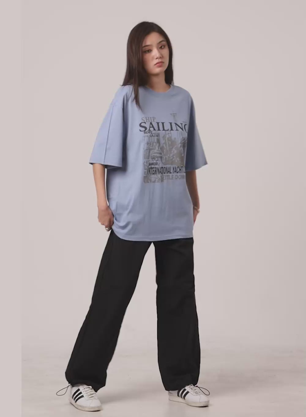 Solid Parachute Pants CU421