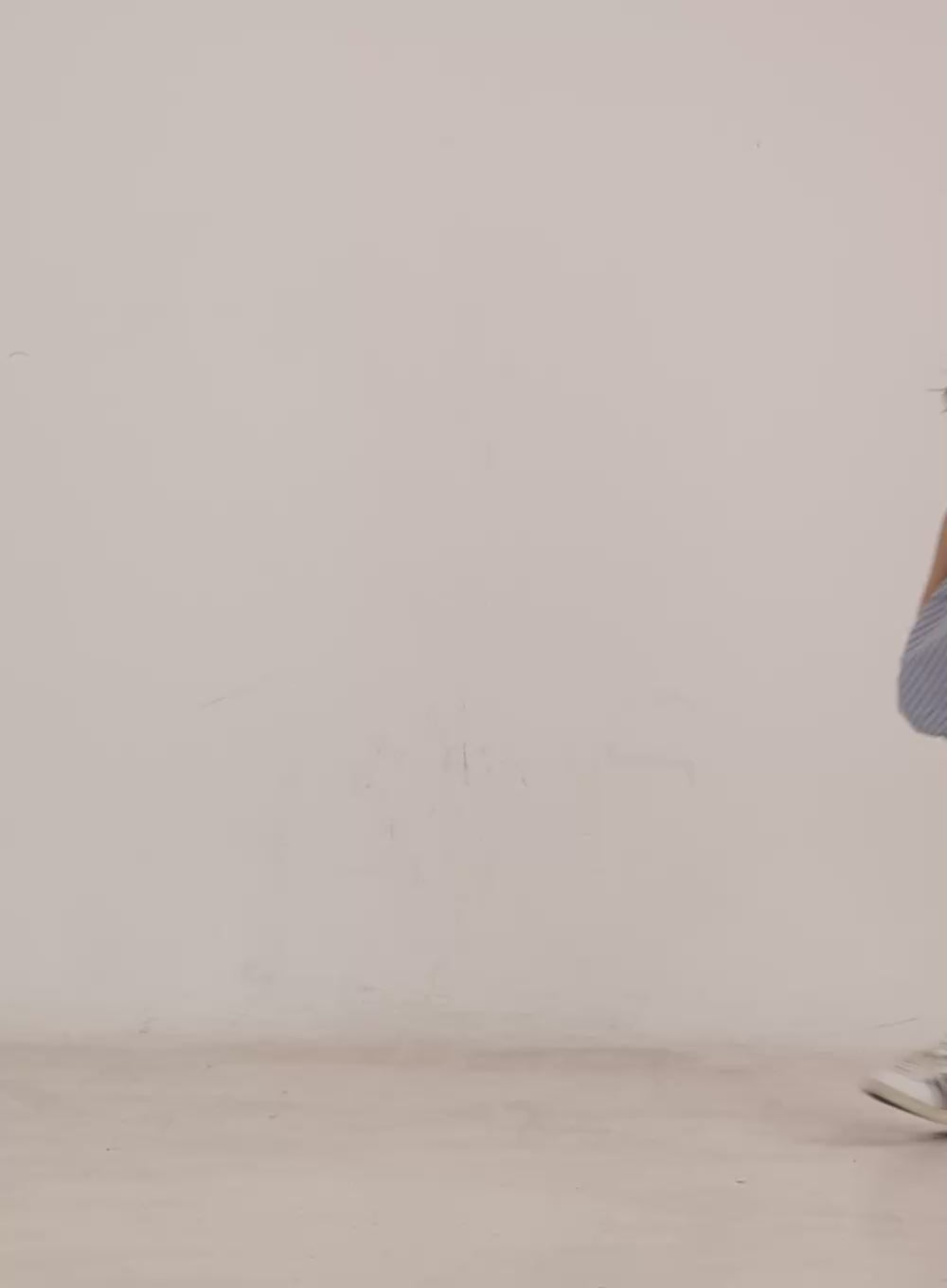 Striped Cotton Balloon-Fit Shorts CY505