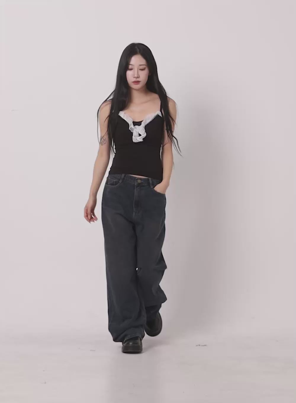 Frill Lace Cami Top CD406