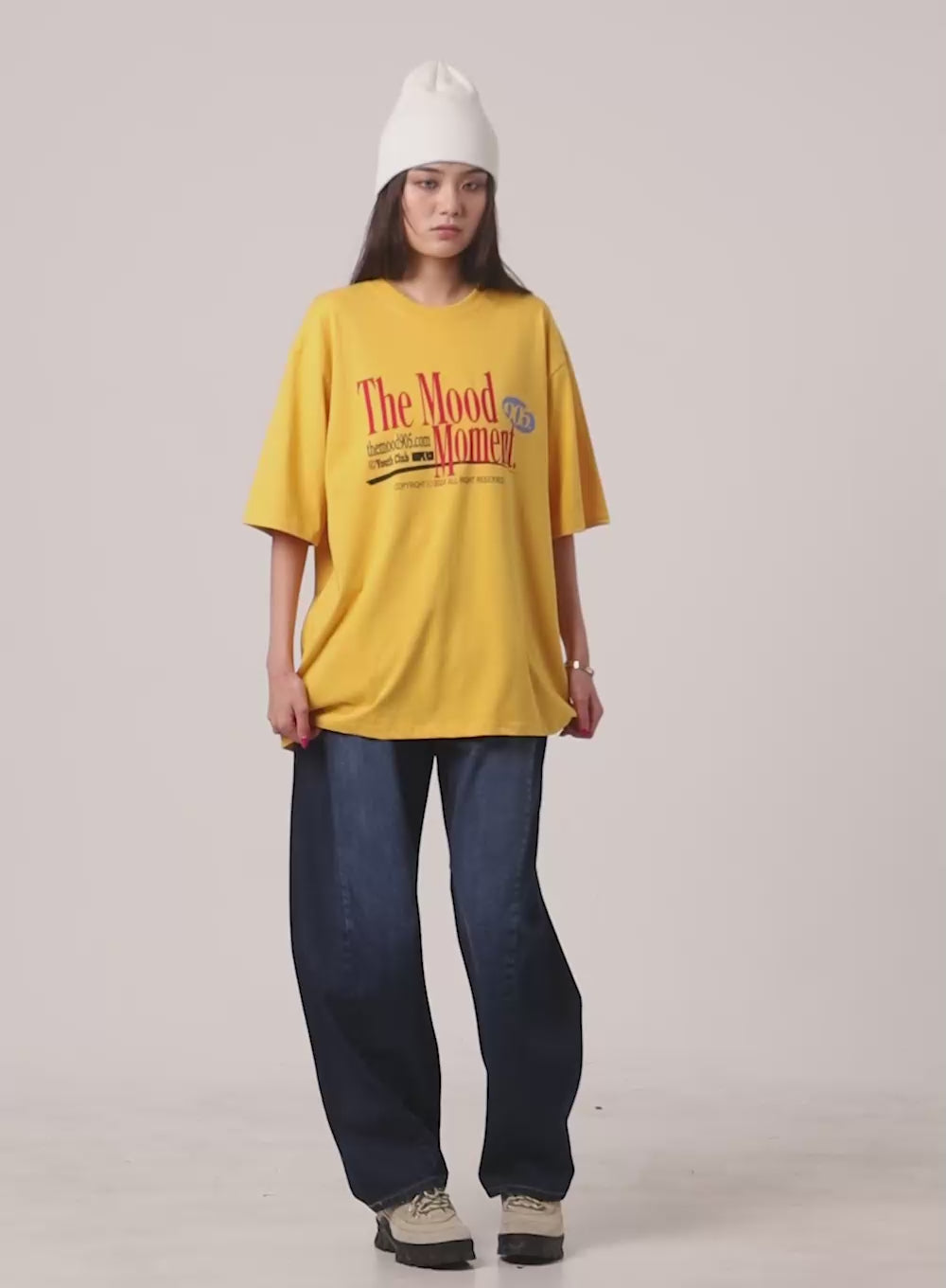 Low Rise Loose fit Baggy Jeans CU417