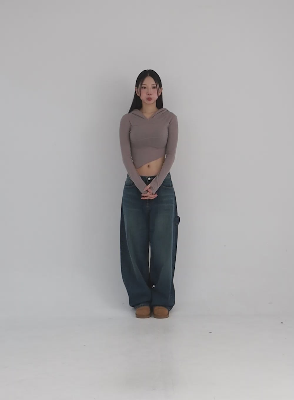 Oversized Wide Fit Jeans CN314