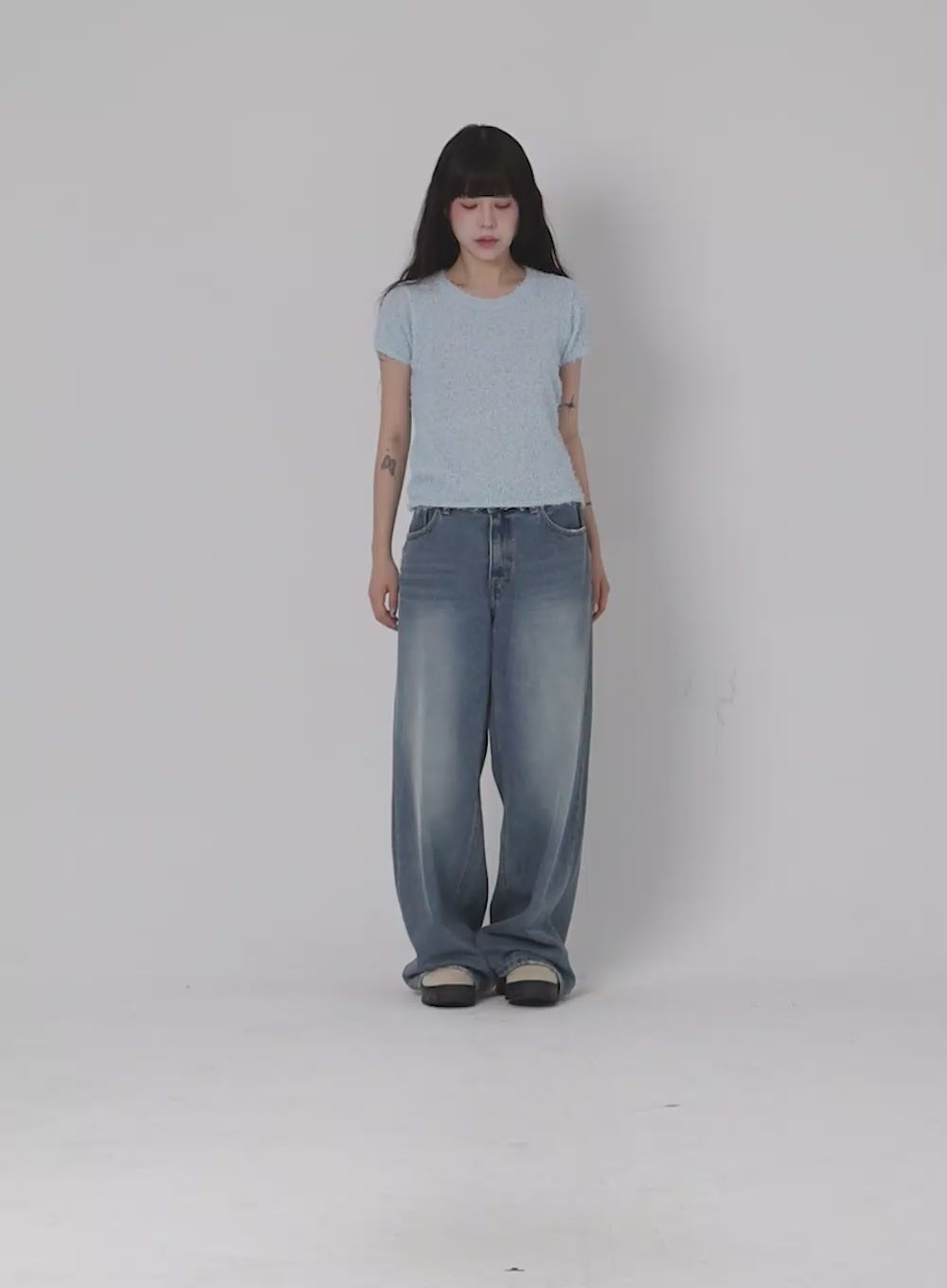 Cut Out Back Sweater CL313