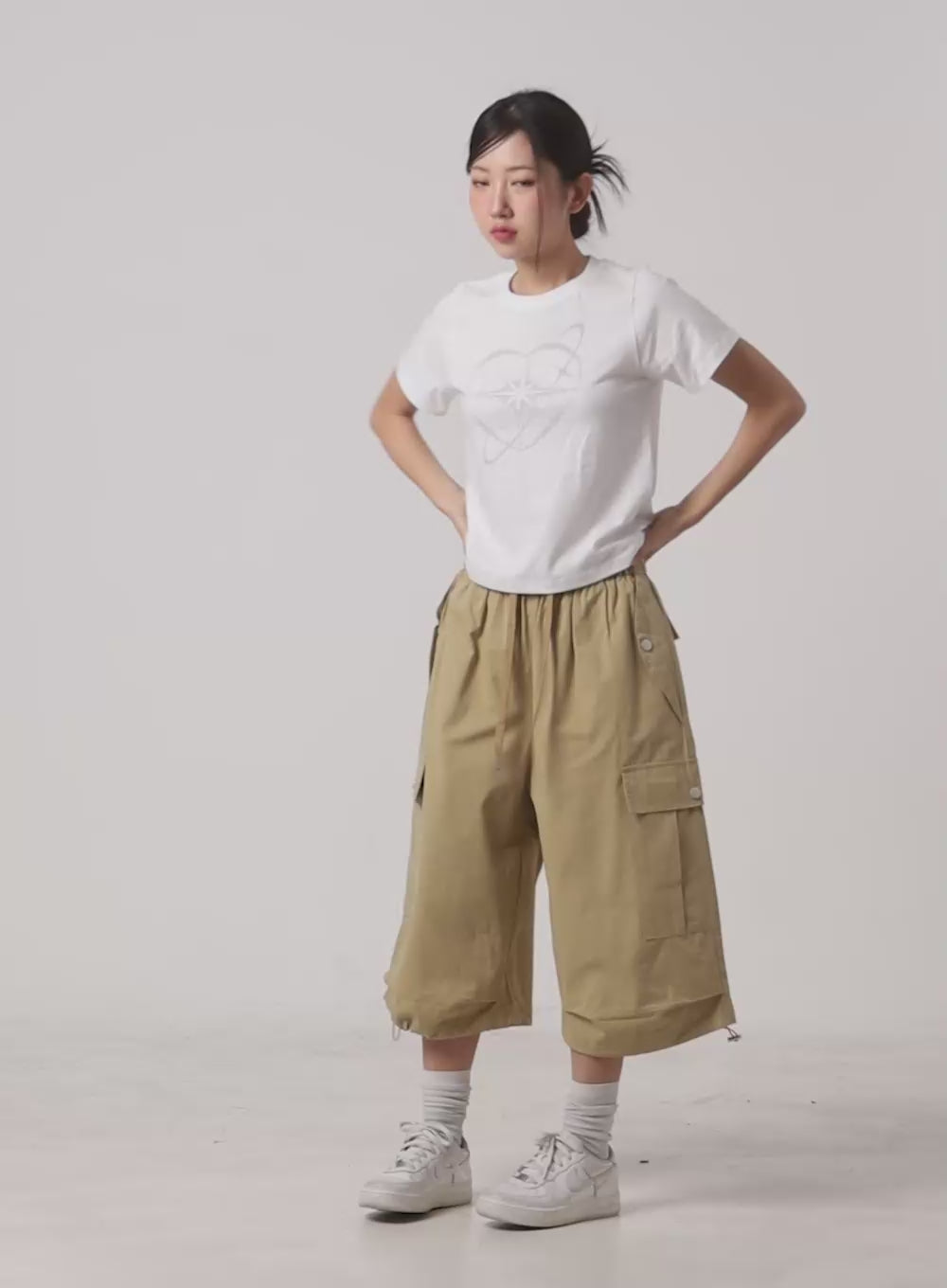 Midi Cargo Shorts CL418