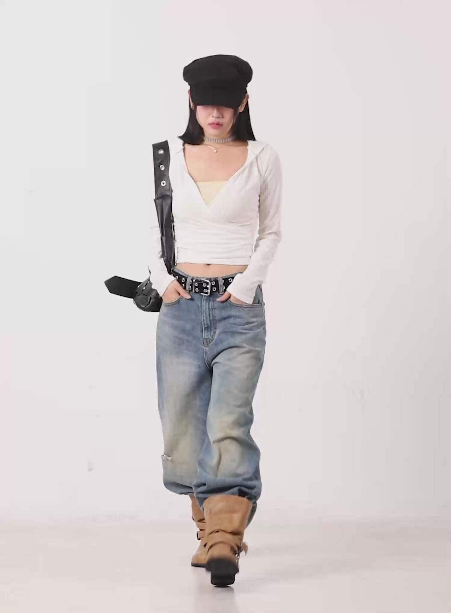 Maci Vintage Wide-Leg Jeans CN505
