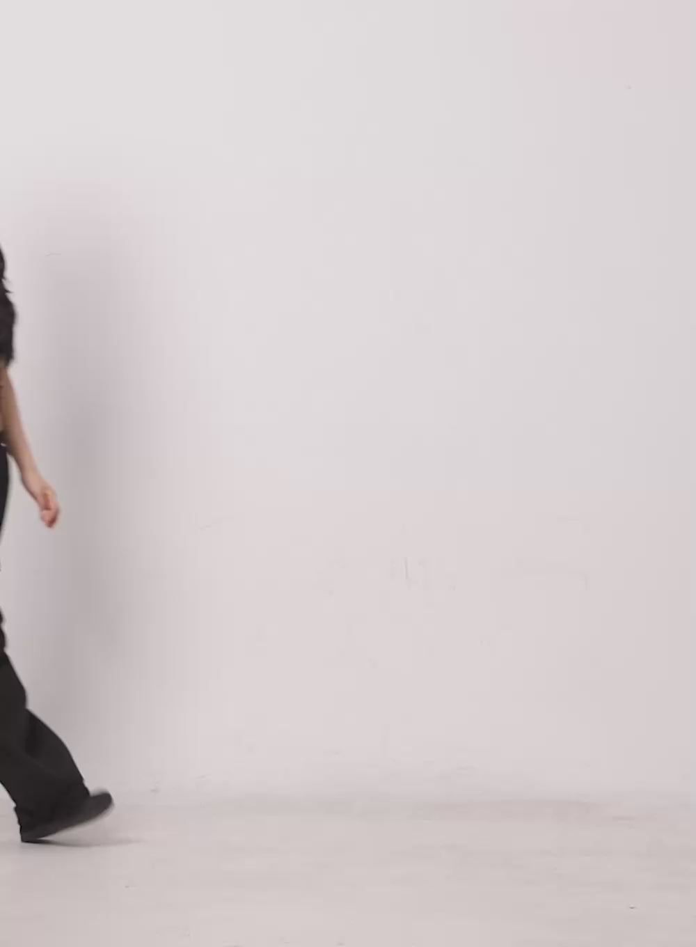 Studded One-Shoulder Crop Tank Top CY527