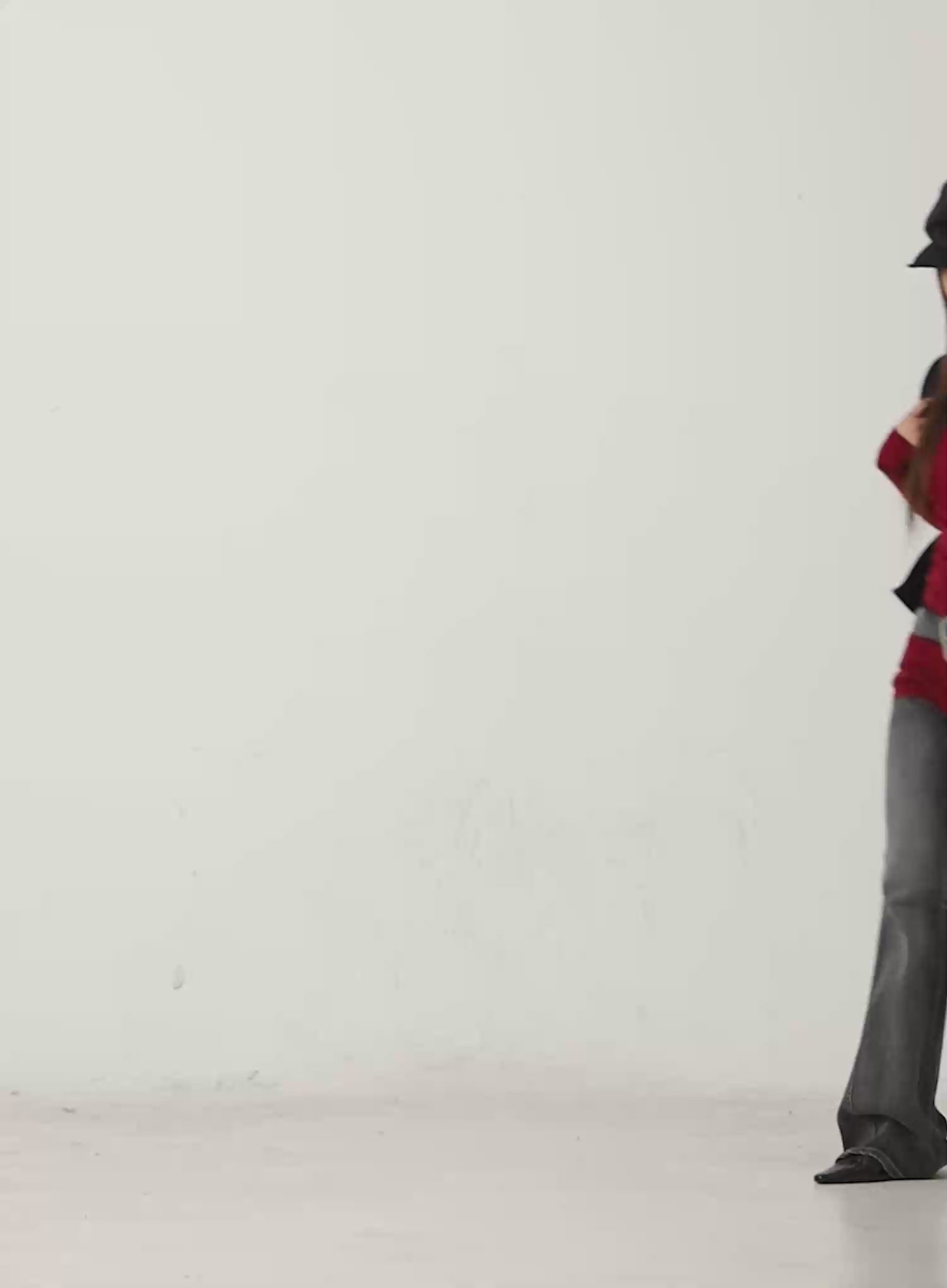 Slim Fit Thumbhole Turtleneck Top ID503