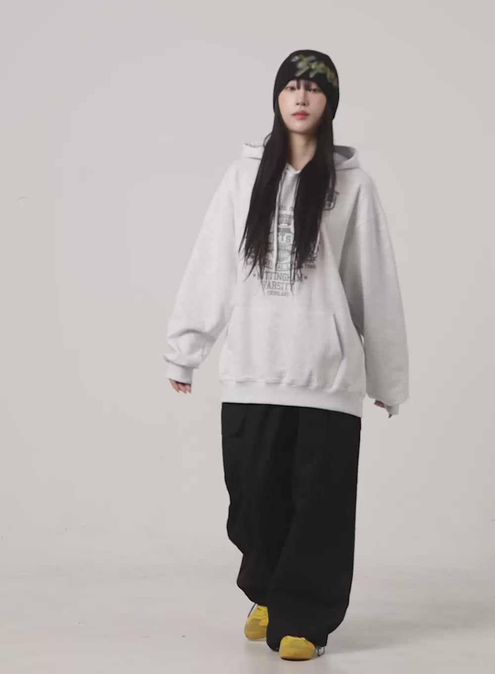 Wide Fit Cargo Cotton Pants CS403