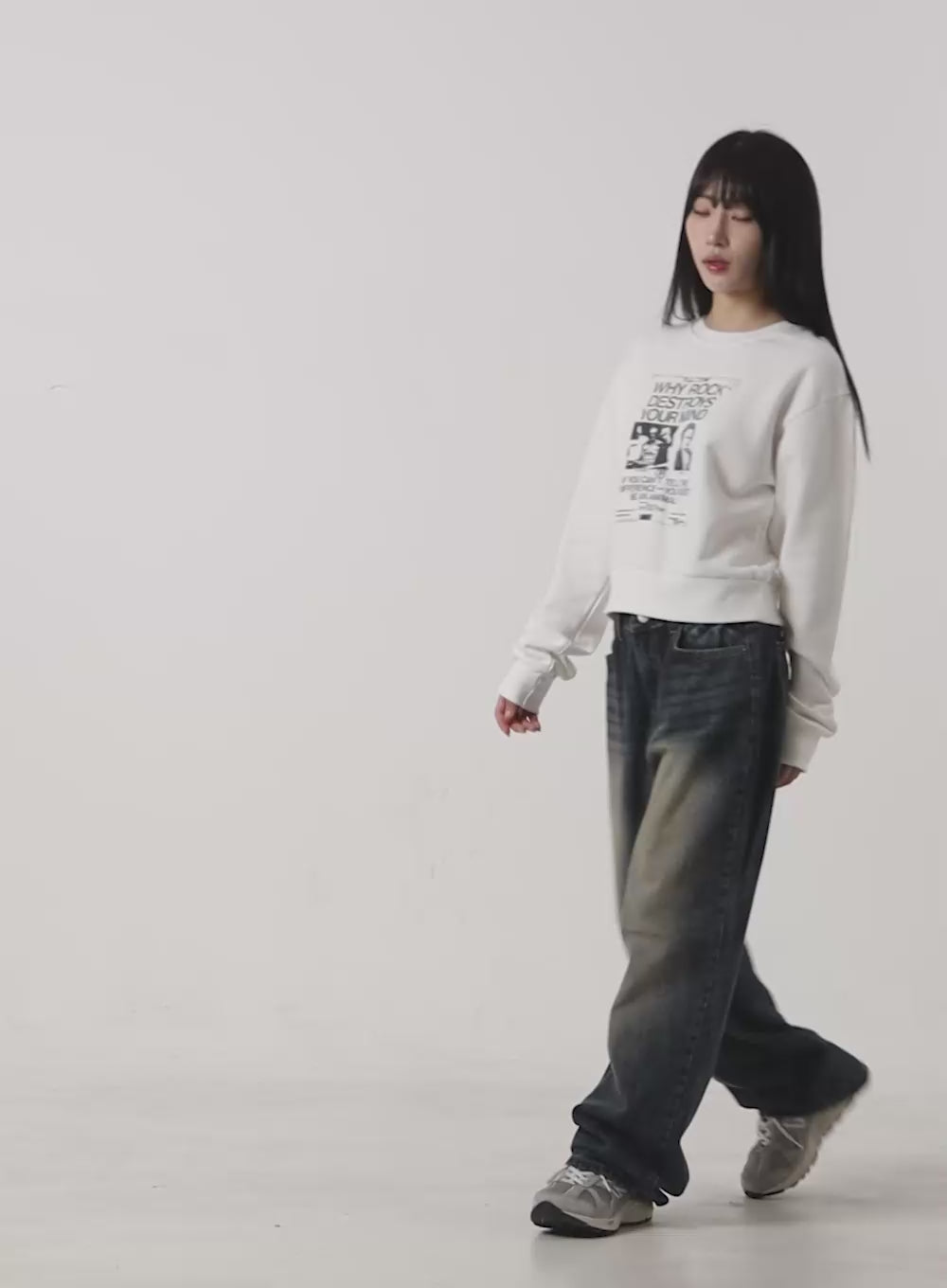 Cora Casual DreamBaggy Denim Jeans CS413