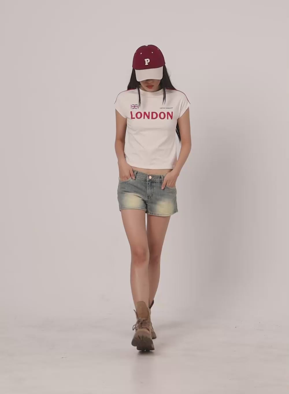 Sporty Crop T-Shirt IY422