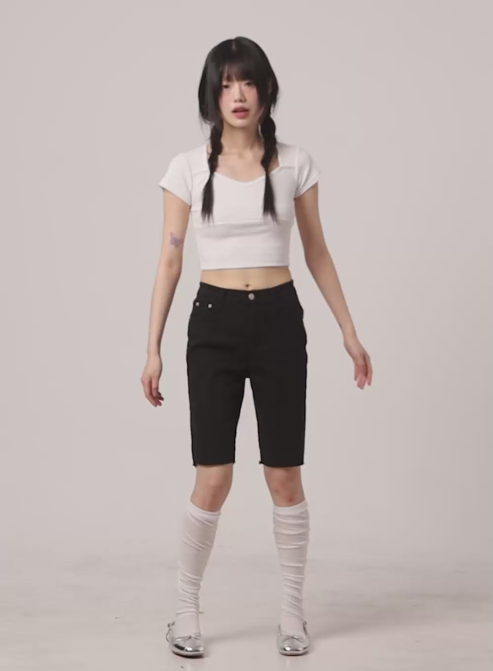 Cotton Blossom Crop Top CY414