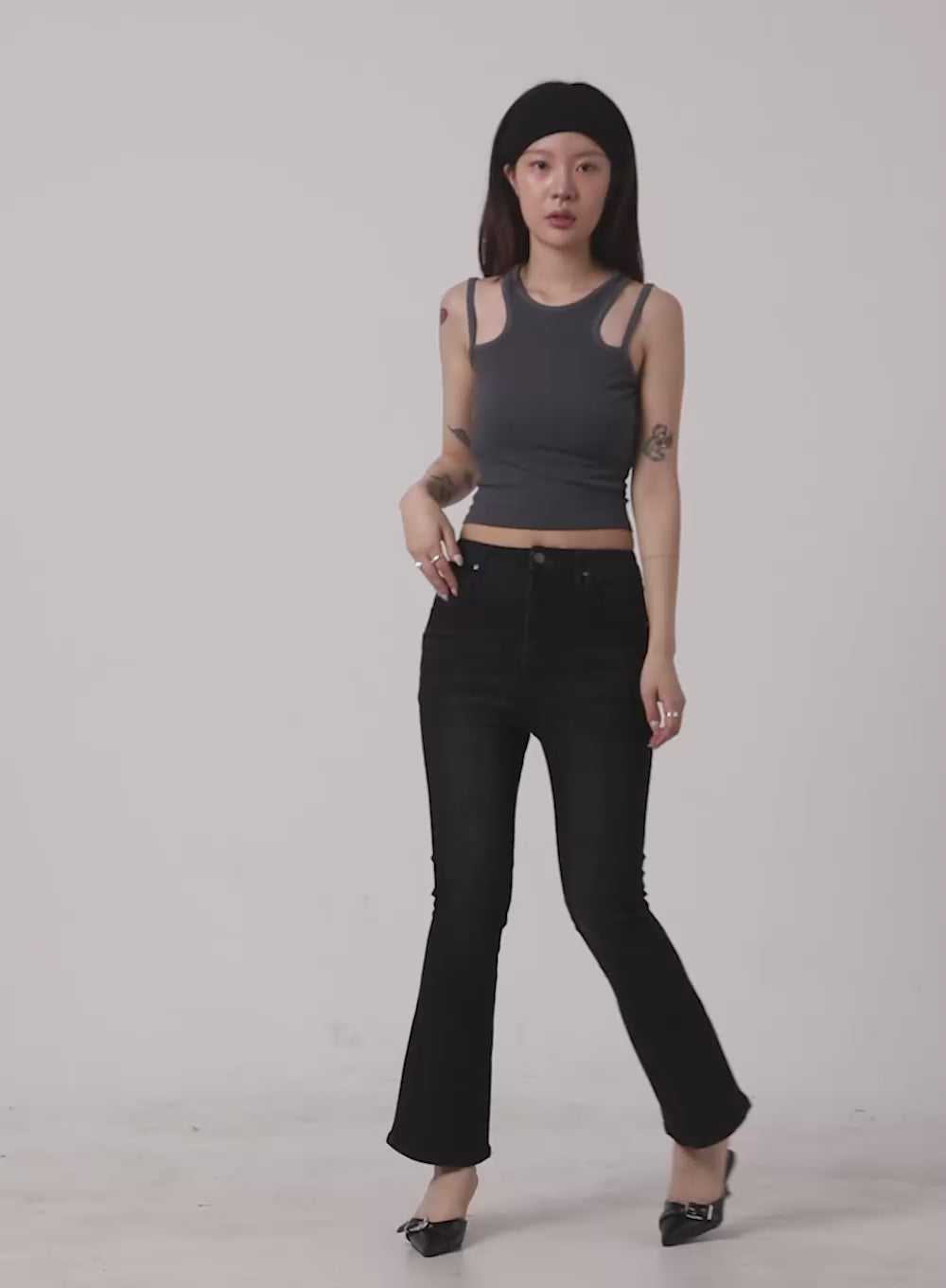 Slim Crop Tank Top IY410