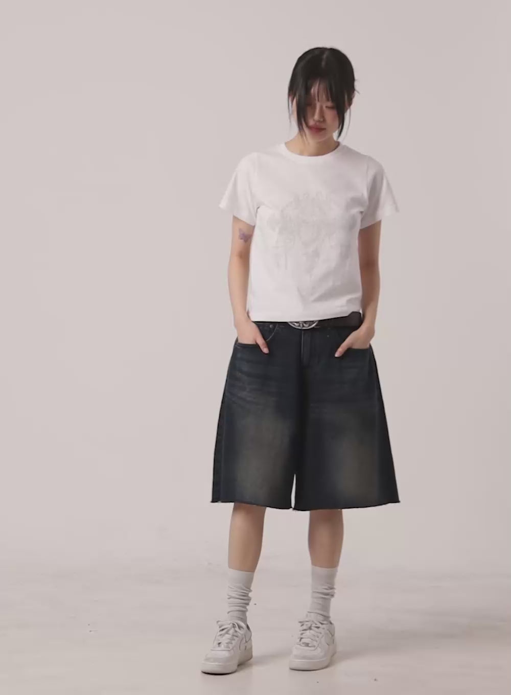 Cotton Graphic Tee CL412