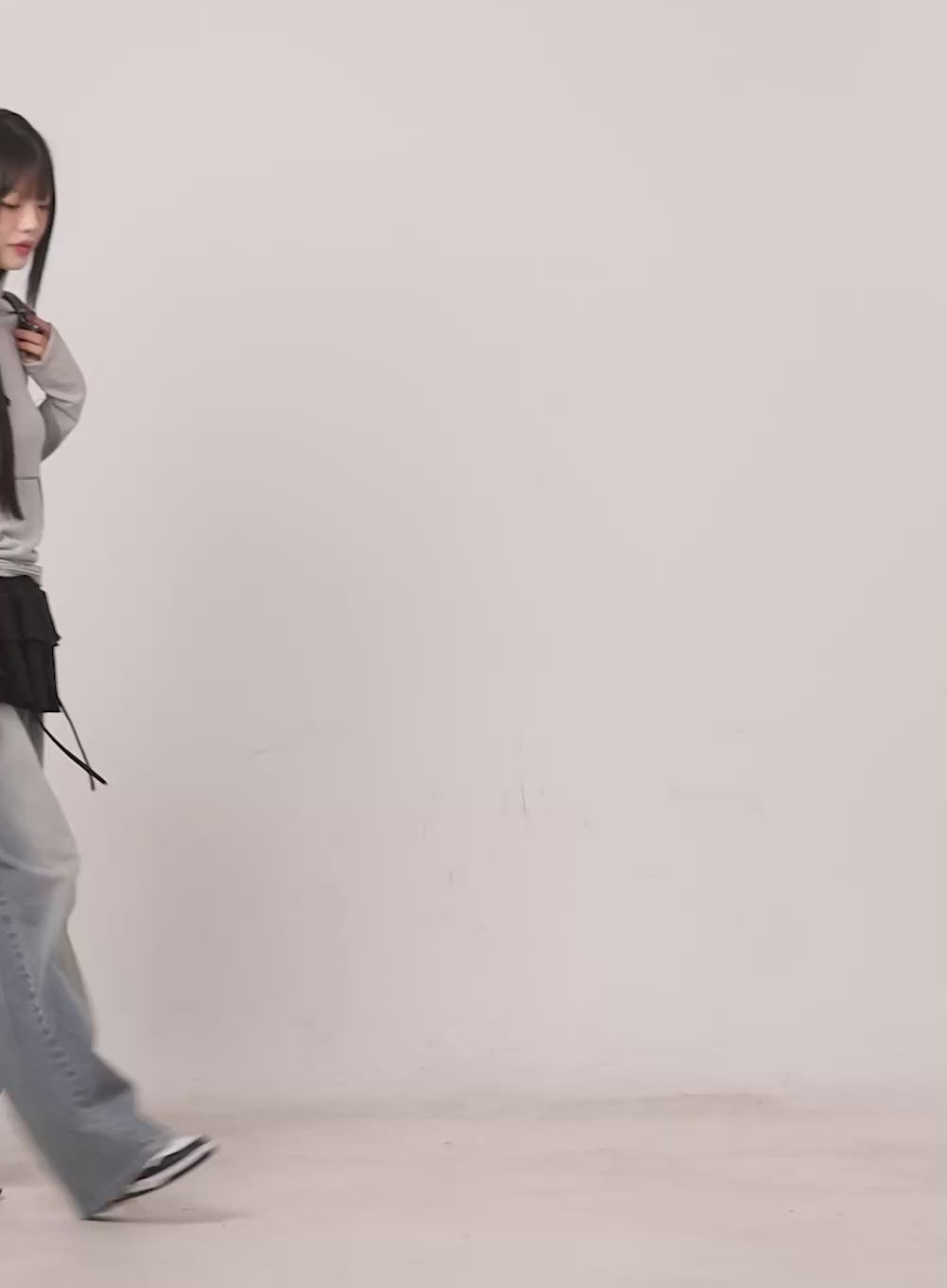 Jillie Washed Baggy Jeans CA508